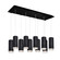 Cameo LED Pendant in Black (347|MP401431BK-10)