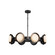 Alonso LED Chandelier in Urban Bronze (452|CH320837UB-UNV)