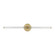 Reiya Round LED Vanity in Hand-Rubbed Antique Brass (182|SLV84327HABCA)