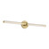 Reiya Round LED Vanity in Hand-Rubbed Antique Brass (182|SLV84327HABCA)