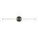 Reiya Round LED Vanity in Nightshade Black (182|SLV84327BCA)