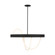 Uneri LED Chandelier in Nightshade Black (182|SLCH86427B)
