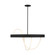 Uneri LED Chandelier in Nightshade Black (182|SLCH86427B)