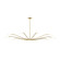 Lajos LED Chandelier in Hand-Rubbed Antique Brass (182|SLCH81627HABEG)