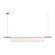 Trace LED Linear Chandelier in Nightshade Black (182|PBLS80727BEG)