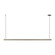 Lino LED Linear Chandelier in Honed Concrete (182|MDLS79827BHC)
