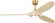 Selen 60'' Ceiling Fan in Burnished Brass (71|3SLNSM60BBSWWOD)