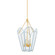 Clarisse Four Light Lantern in Aged Brass (428|H1132704-AGB/SAO)