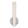 Tole LED Wall Sconce in Brushed Nickel (347|WS14-027-BN)