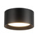 Uma LED Semi-Flush Mount in Black (347|SF0702807BK)