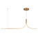 Thread LED Linear Pendant in Brushed Gold (347|LP17905-BG-UNV-010-RT)