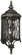 Bexley Manor Six Light Outdoor Wall Mount in Black w/Gold Highlights (7|9323-585)