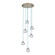 Pallina Six Light Chandelier in Winter Brass (33|529552WB)