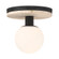 Carnagie LED Flush Mount in Matte Black (40|50187-027)
