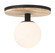 Carnagie LED Flush Mount in Matte Black (40|50186-020)