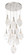 Jateo LED Chandelier in Polished Nickel (40|50102-013)