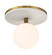 Carnagie LED Flush Mount in Antique Brass (40|49915-013)