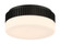 Purgos LED Flush Mount in Matte Black (40|49913-029)
