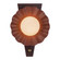 Furrow One Light Wall Sconce in Burgundy (452|WS354012BGD)