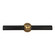 Cole Two Light Picture Light in Brushed Gold/Matte Black (452|PL405123BGMB)