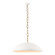 Grant One Light Pendant in Antique White (452|PD423028AW)
