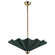 Furrow LED Pendant in Pine Green (452|PD354125PGN)