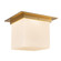 Mineral One Light Flush Mount in Patina Brass/Opal Glass (452|FM356118PTBOP)