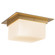 Mineral Two Light Flush Mount in Patina Brass/Opal Glass (452|FM356115PTBOP)