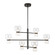 Sutton LED Chandelier in Urban Bronze/Clear Glass (452|CH310336UBCL)