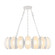 Cortez LED Chandelier in Antique White (452|CH305737AW)