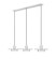 Ludo LED Linear Chandelier in Brushed Nickel (224|829P12-3L-BN-LED)