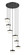 Renaud LED Chandelier in Matte Black (224|827P6-7R-MB-LED)