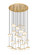 Renaud LED Chandelier in Modern Gold (224|827P6-27R-MGLD-LED)
