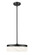 Renaud LED Pendant in Matte Black (224|827P13-MB-LED)