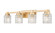 Jacqueline Four Light Vanity in Modern Gold (224|6101-4V-MGLD)