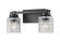 Jacqueline Two Light Vanity in Matte Black (224|6101-2V-MB)