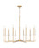 Gaultier Ten Light Chandelier in Modern Gold (224|6100-10MGLD)