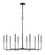 Gaultier Ten Light Chandelier in Matte Black + Modern Gold (224|6100-10MB)