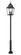 Raphael Five Light Outdoor Post Mount in Sand Black (224|5029PHXXLR-5010P-BK)