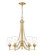 Joliet Five Light Chandelier in Burnished Brass (224|473-5BBR)