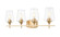 Joliet Four Light Vanity in Burnished Brass (224|473-4V-BBR)