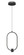 Saros LED Pendant in Matte Black (224|4101-8MB-LED)