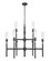 Esme Nine Light Chandelier in Matte Black (224|3047-9MB)