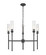 Esme Five Light Chandelier in Matte Black (224|3047-5MB)