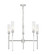 Esme Five Light Chandelier in Brushed Nickel (224|3047-5BN)