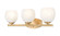 Colette Three Light Vanity in Modern Gold (224|1963-3V-MGLD)