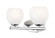 Colette Two Light Vanity in Chrome (224|1963-2V-CH)