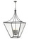 Montalcino Eight Light Chandelier in Iron Ore (224|1961-8IO)