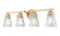 Andree Four Light Vanity in Modern Gold (224|1960-4V-MGLD)