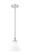 Fleur One Light Pendant in Brushed Nickel (224|1958P8-BN)
